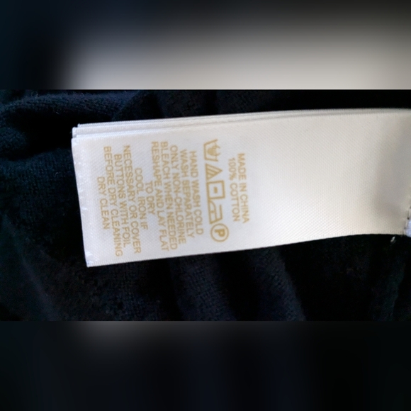 Kate Spade 100% cotton beaded cardigan - Picture 5 of 8